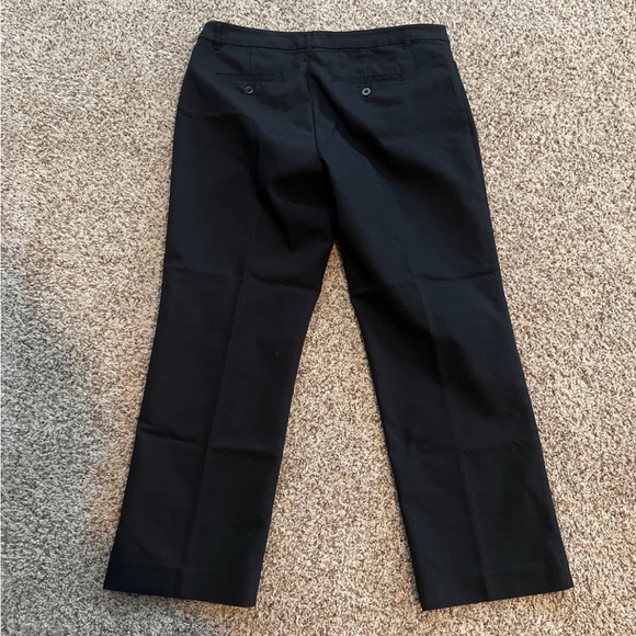 2 Pair Christopher & Banks Dress Pants Size 12 Short Brown & Black Straight leg - Picture 12 of 12